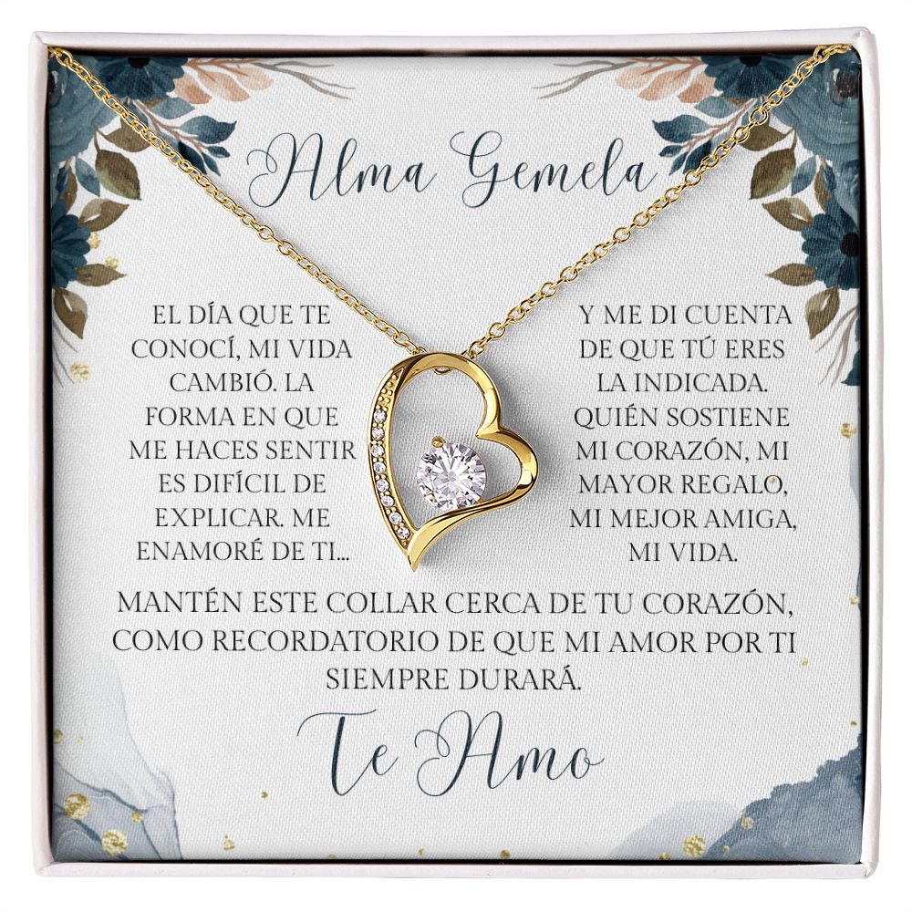 Collar Forever Love para Alma Gemela